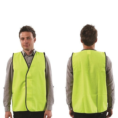 ProChoice® Fluro Yellow Hi-Vest - NO Tape